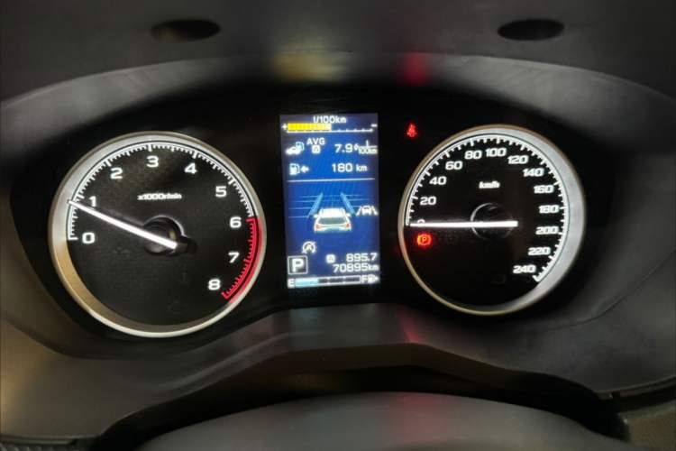 Used Subaru Forester 2020 2.0i Luxury Edition EyeSight Odometer Close Up