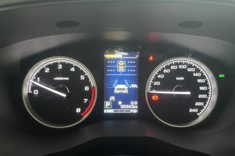 Used Subaru Forester 2020 2.0i Luxury Edition EyeSight Odometer Close Up
