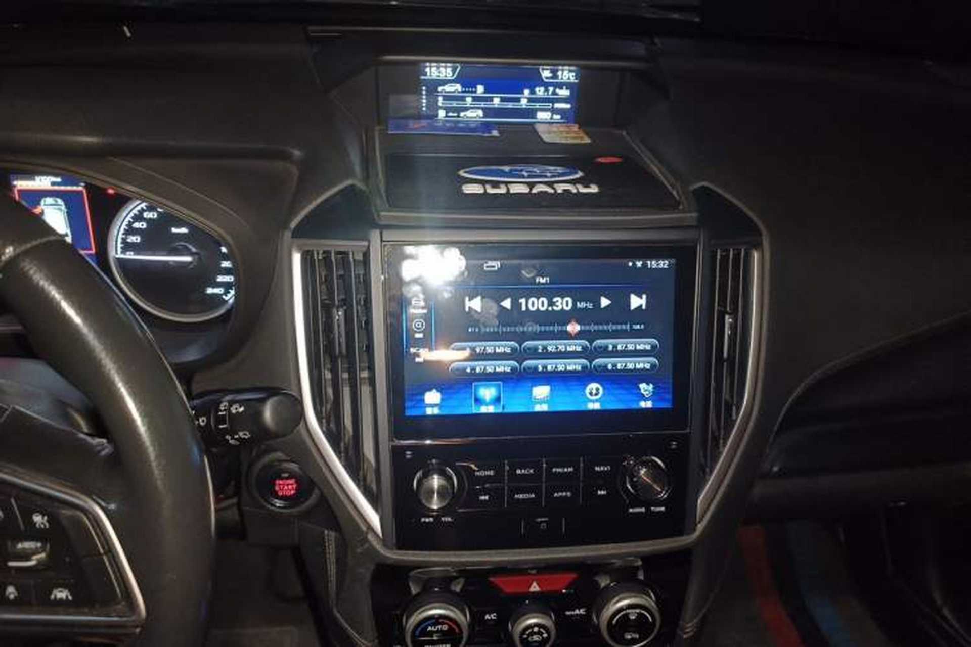 Used Subaru Forester 2021 2.0i Luxury Edition EyeSight Audio And AC Panel