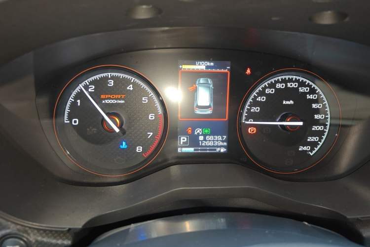 Used Subaru Forester 2021 2.0i X Sport Edition EyeSight Instrument Cluster