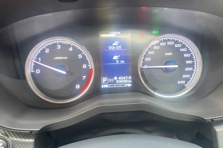 Used Subaru Forester 2021 2.0i e-Boxer Sport Edition with EyeSight Odometer Close Up