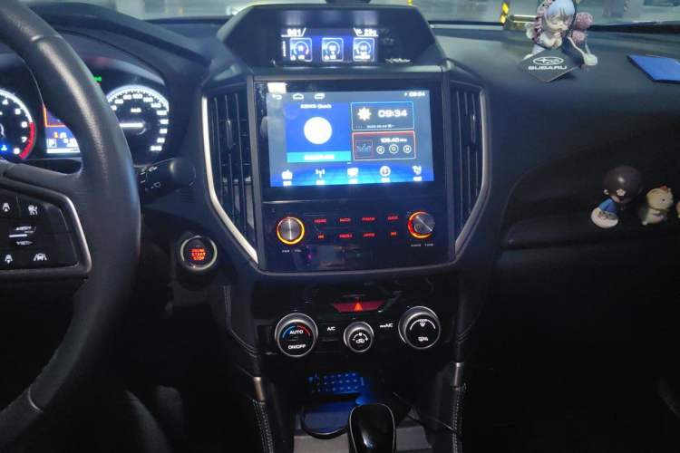 Used Subaru Forester 2021 2.0i Luxury Edition EyeSight Audio And AC Panel