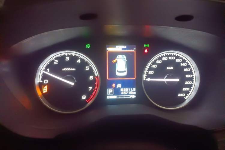 Used Subaru Forester 2021 2.0i Luxury Edition EyeSight Instrument Cluster