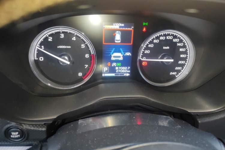 Used Subaru Forester 2021 2.0i Flagship Edition EyeSight Odometer Close Up