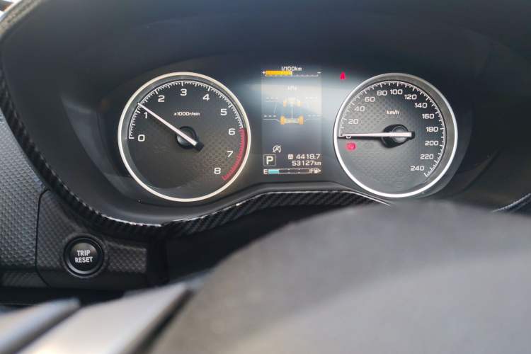 Used Subaru Forester 2021 2.0i Luxury Edition EyeSight Odometer Close Up