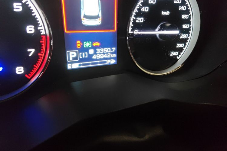 Used Subaru Forester 2021 2.0i e-Boxer Flagship Edition with EyeSight Odometer Close Up