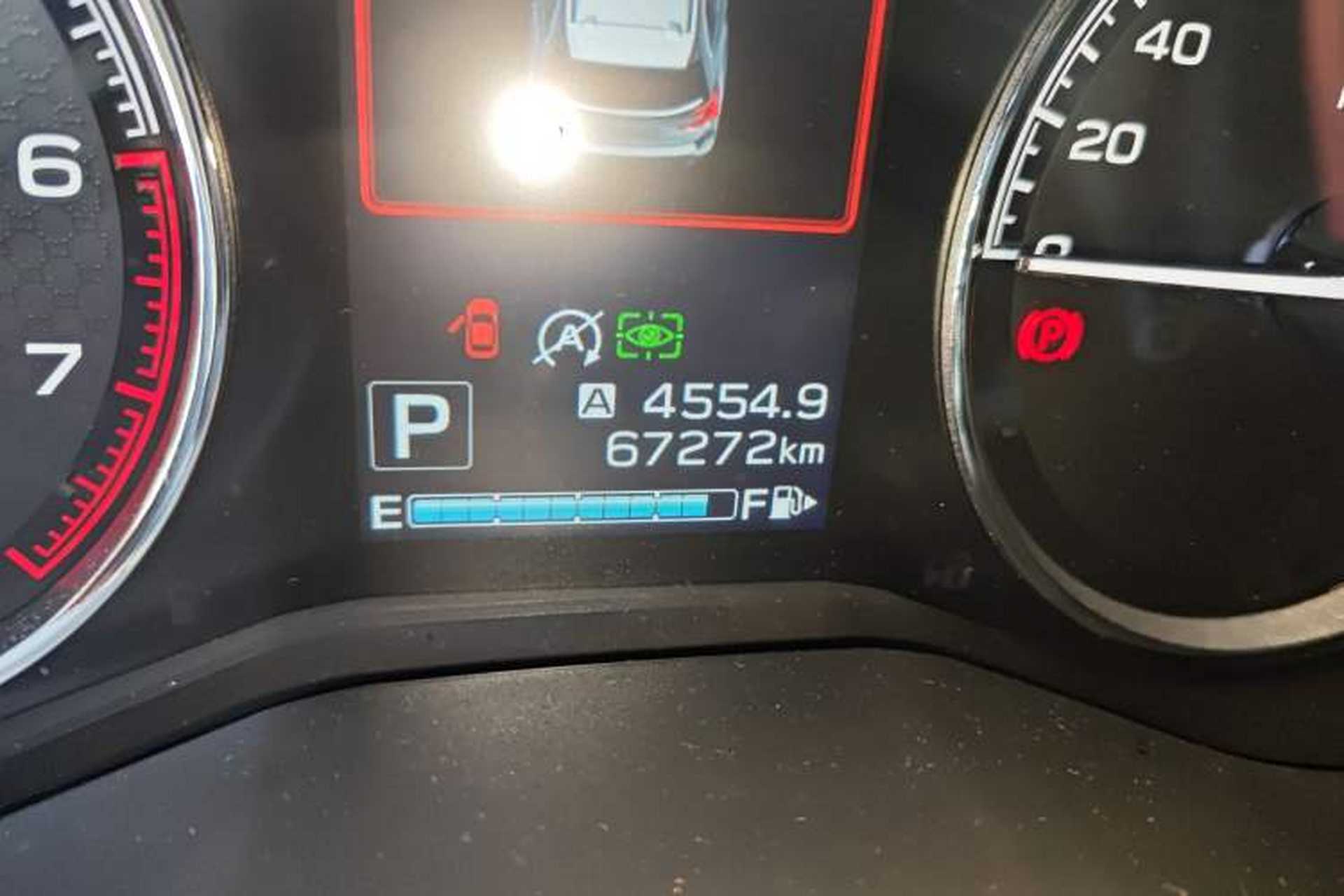 Used Subaru Forester 2021 2.0i Flagship Edition EyeSight Odometer Close Up
