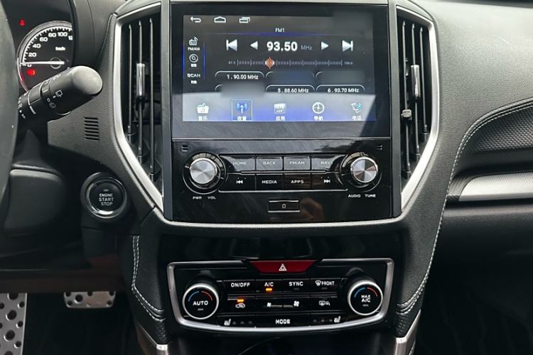 Used Subaru Forester 2021 2.0i Flagship Edition EyeSight Audio And AC Panel