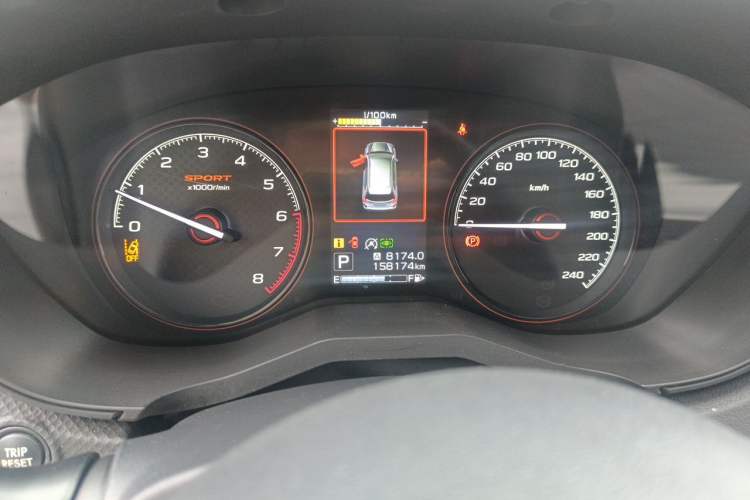 Used Subaru Forester 2021 2.0i X Sport Edition EyeSight Odometer Close Up