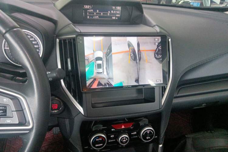 Used Subaru Forester 2021 2.0i Luxury Edition EyeSight Audio And AC Panel