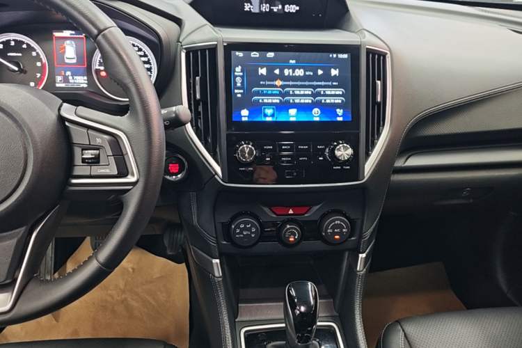 Used Subaru Forester 2021 2.0i Luxury Edition Audio And AC Panel