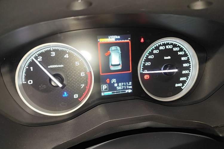 Used Subaru Forester 2021 2.0i Luxury Edition EyeSight Instrument Cluster
