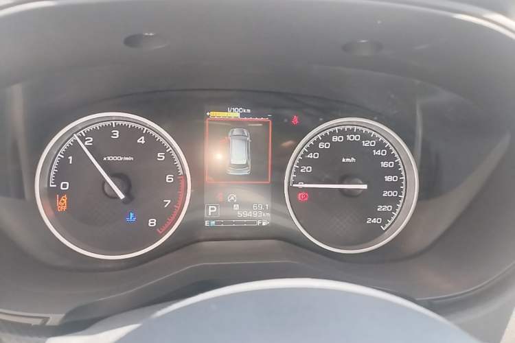 Used Subaru Forester 2021 2.0i Luxury Edition EyeSight Instrument Cluster