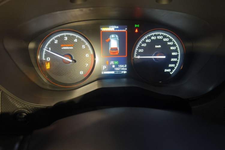 Used Subaru Forester 2021 2.0i X Sport Edition EyeSight Odometer Close Up