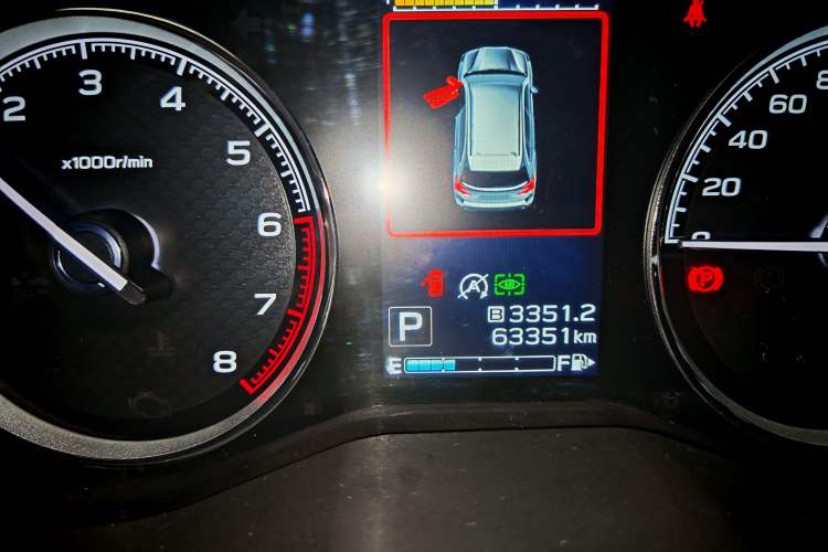 Used Subaru Forester 2021 2.0i Flagship Edition EyeSight Odometer Close Up
