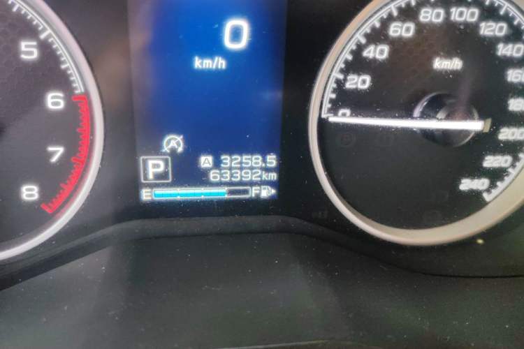 Used Subaru Forester 2021 2.0i Luxury Edition EyeSight Odometer Close Up