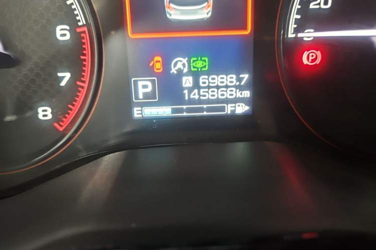Used Subaru Forester 2021 2.0i X Sport Edition EyeSight Odometer Close Up