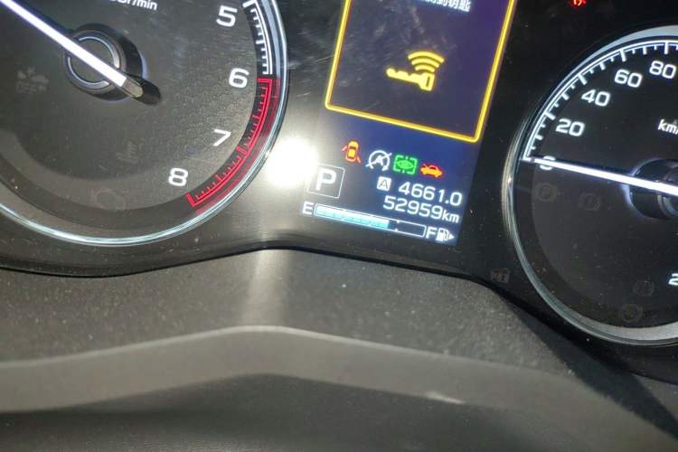 Used Subaru Forester 2021 2.0i Flagship Edition EyeSight Odometer Close Up