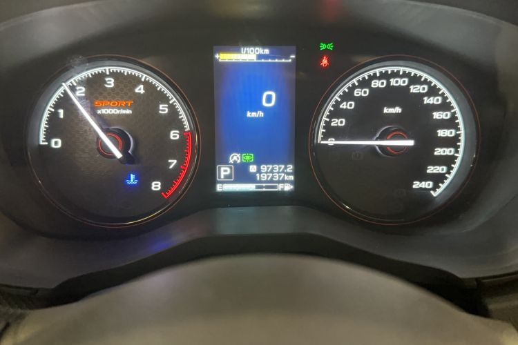 Used Subaru Forester 2021 2.0i X Sport Edition EyeSight Odometer Close Up