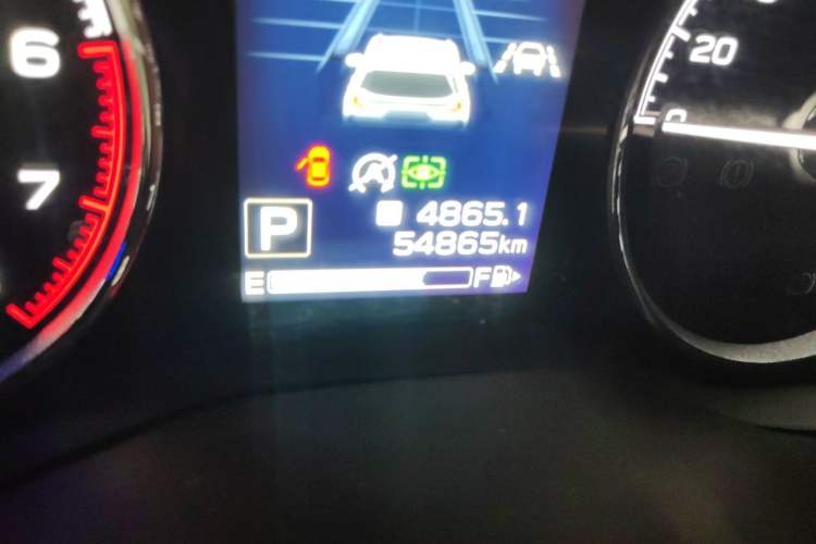 Used Subaru Forester 2021 2.0i Flagship Edition EyeSight Odometer Close Up