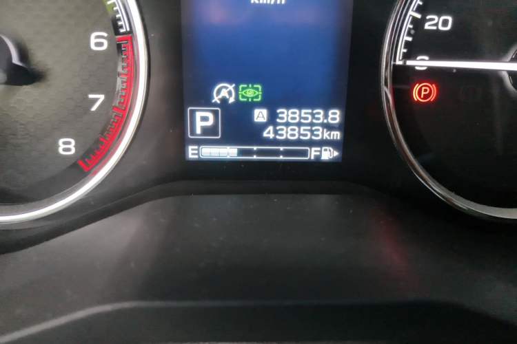 Used Subaru Forester 2021 2.0i Flagship Edition EyeSight Odometer Close Up