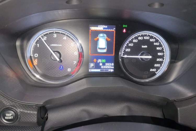 Used Subaru Forester 2021 2.0i Flagship Edition EyeSight Odometer Close Up