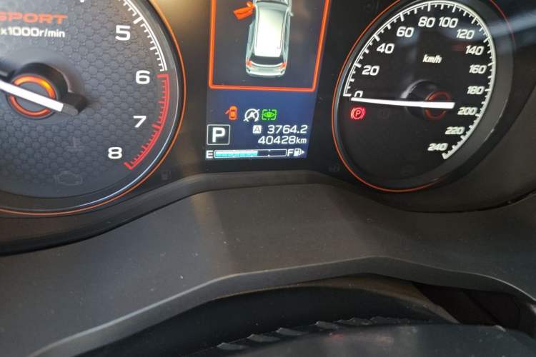 Used Subaru Forester 2022 2.0i AWD X Sport Edition EyeSight Odometer Close Up