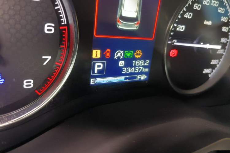Used Subaru Forester 2022 2.0i AWD Flagship Edition EyeSight Odometer Close Up