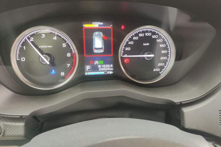 Used Subaru Forester 2022 2.0i AWD Flagship Edition EyeSight Odometer Close Up