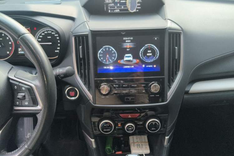 Used Subaru Forester 2022 2.0i AWD Luxury Edition EyeSight Audio And AC Panel