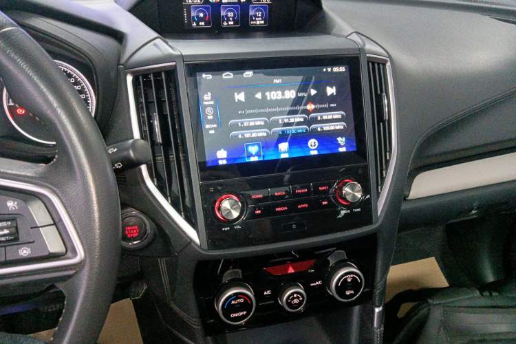 Used Subaru Forester 2022 2.0i AWD Luxury Edition EyeSight Audio And AC Panel