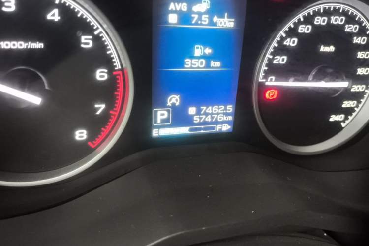 Used Subaru Forester 2022 2.0i AWD Luxury Edition EyeSight Odometer Close Up