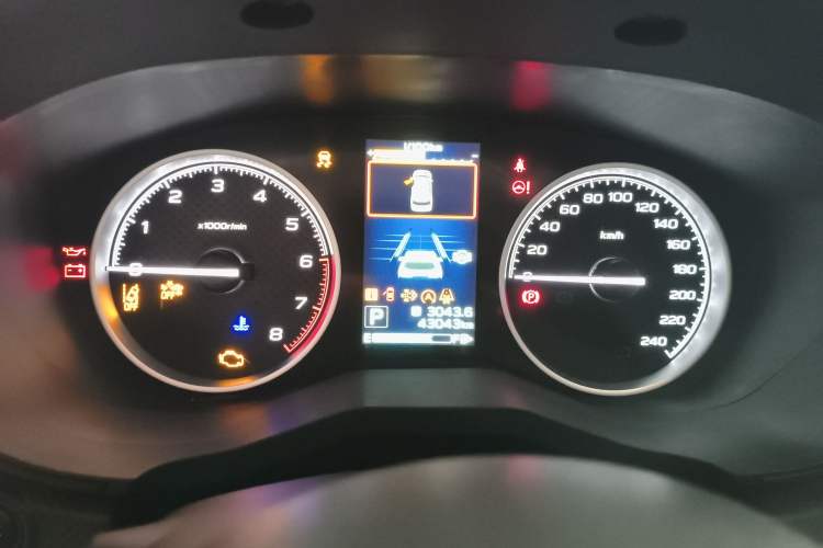 Used Subaru Forester 2022 2.0i AWD Luxury Edition EyeSight Instrument Cluster