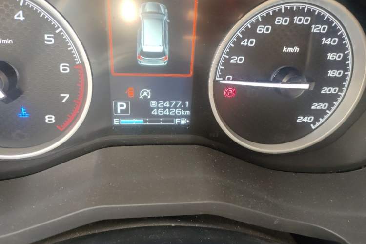 Used Subaru Forester 2022 2.0i AWD Luxury Edition EyeSight Odometer Close Up
