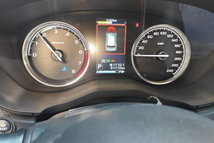 Used Subaru Forester 2022 2.0i AWD Flagship Edition EyeSight Odometer Close Up