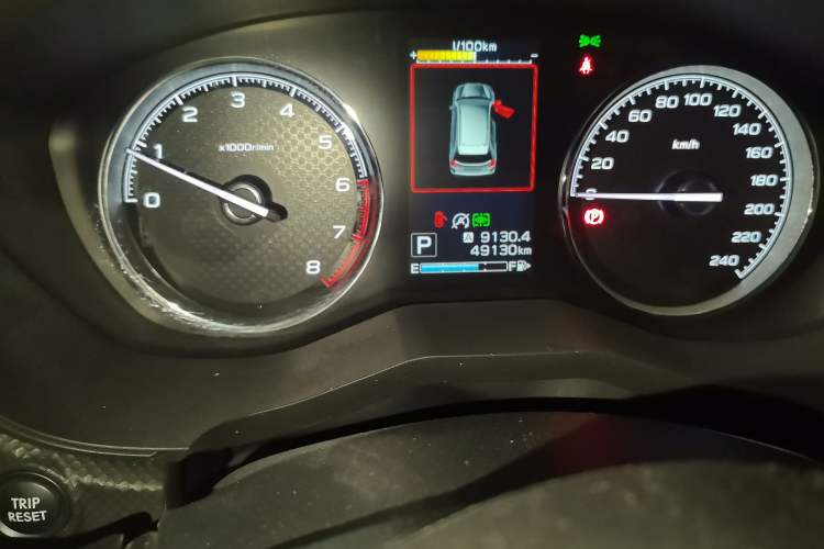 Used Subaru Forester 2022 2.0i AWD Flagship Edition EyeSight Odometer Close Up