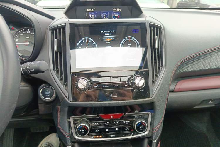 Used Subaru Forester 2024 STI Sport Audio And AC Panel