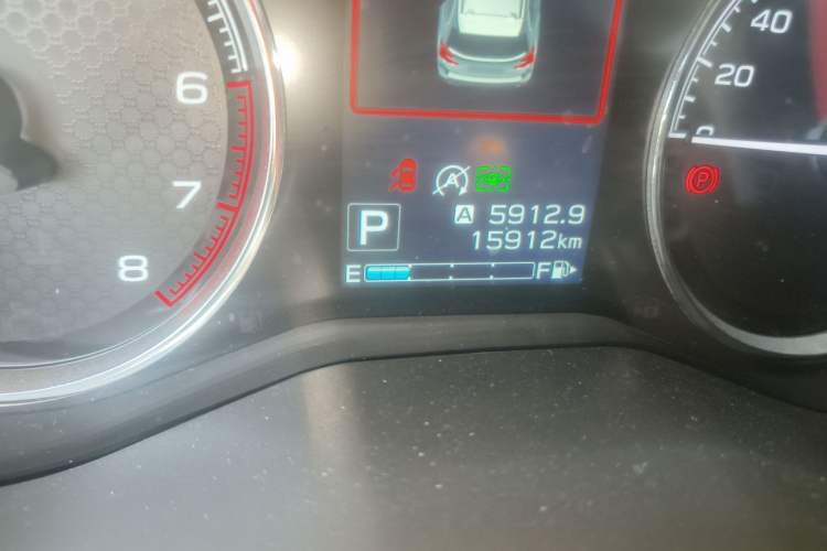 Used Subaru Forester 2024 2.5i AWD Flagship Edition EyeSight Odometer Close Up