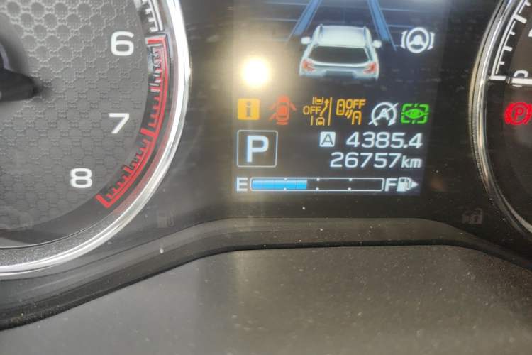 Used Subaru Forester 2024 2.5i AWD Flagship Edition EyeSight Odometer Close Up