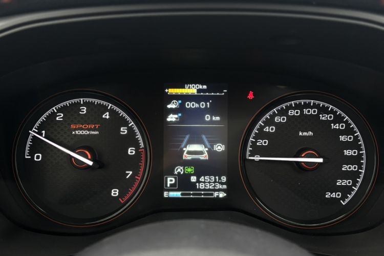 Used Subaru Forester 2024 2.5i AWD X Sport Edition EyeSight Odometer Close Up