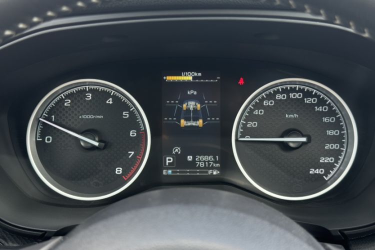 Used Subaru Forester 2024 2.5i AWD Premium Edition EyeSight Odometer Close Up