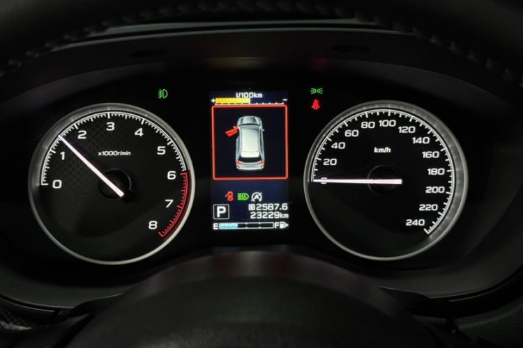 Used Subaru Forester 2024 2.5i AWD Premium Edition EyeSight Odometer Close Up