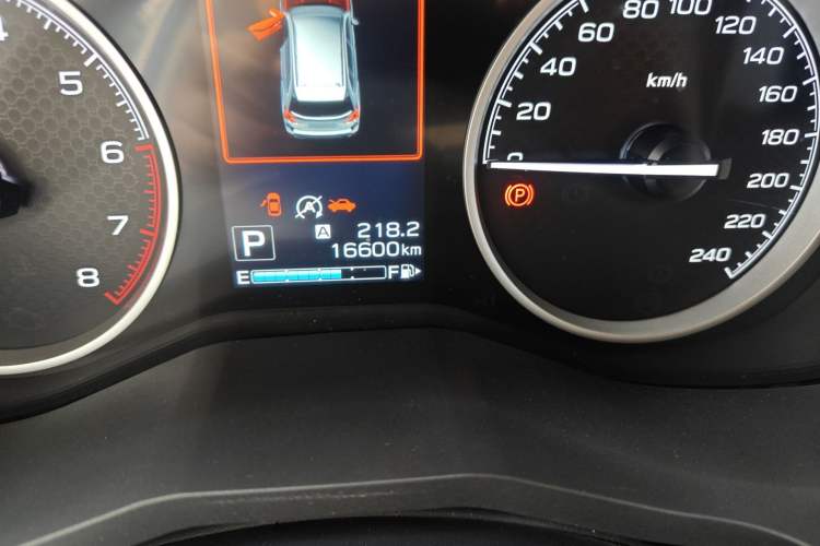 Used Subaru Forester 2024 2.5i AWD Premium Edition EyeSight Odometer Close Up