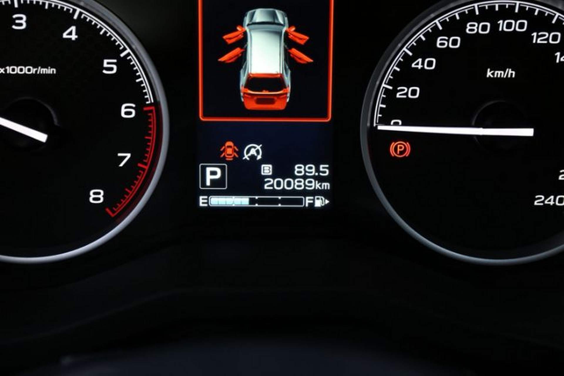 Used Subaru Forester 2024 2.5i AWD Premium Edition EyeSight Odometer Close Up