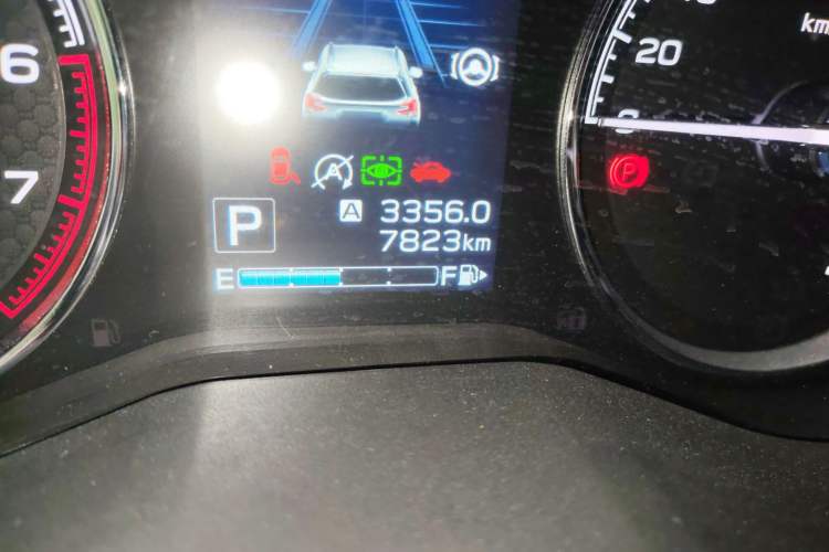 Used Subaru Forester 2024 2.5i AWD Flagship Edition EyeSight Odometer Close Up