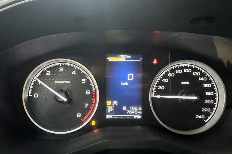 Used Subaru Forester 2024 2.5i AWD Premium Edition EyeSight Odometer Close Up