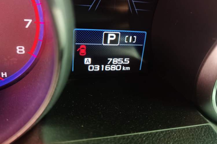 Used Subaru Legacy 2020 Restyled 2.5i Glory Limited Edition EyeSight Odometer Close Up