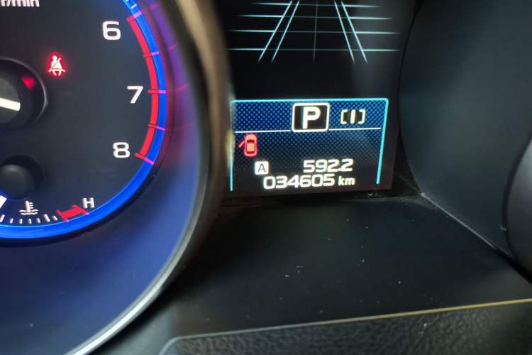 Used Subaru Legacy 2020 Restyled 2.5i Glory Limited Edition EyeSight Odometer Close Up