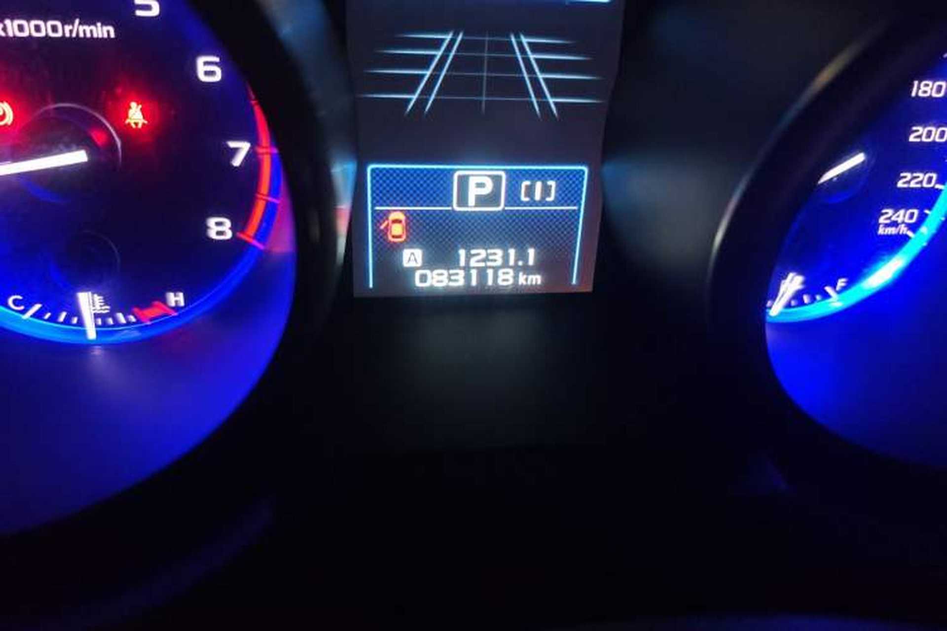 Used Subaru Legacy 2020 Revised Version 2.5i All-Wheel-Drive Glory Edition with EyeSight Odometer Close Up