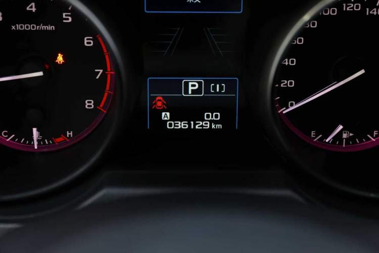 Used Subaru Legacy 2020 Restyled 2.5i Glory Limited Edition EyeSight Odometer Close Up